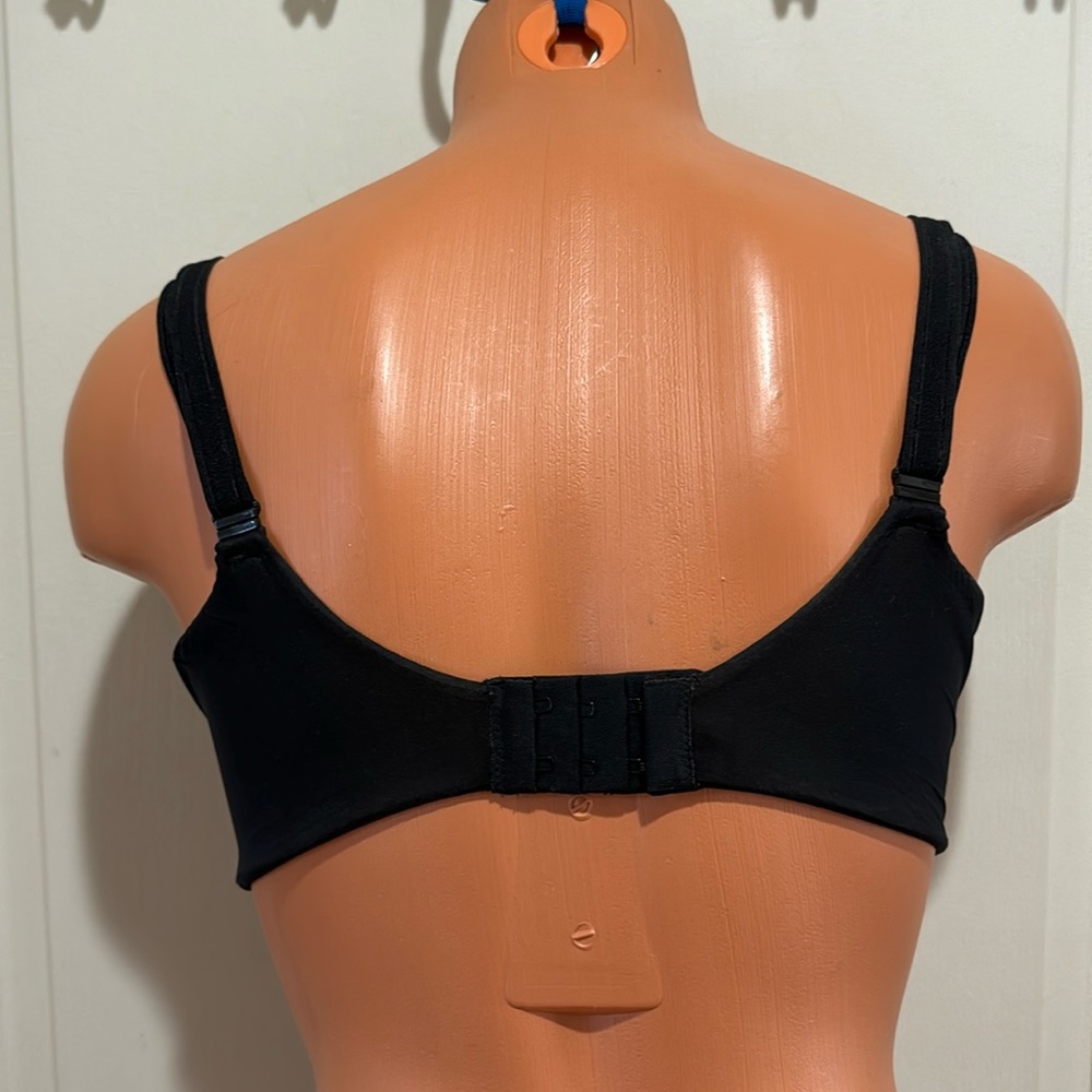 VICTORIA'S SECRET BARE Angelight Full-Coverage Bra Black 34DD $50 EUC - Picture 7 of 11